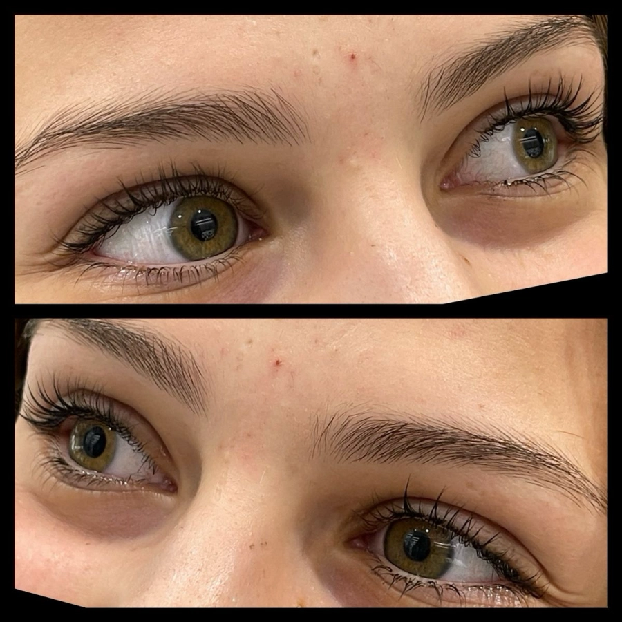 Rehaussement et teinture des cils