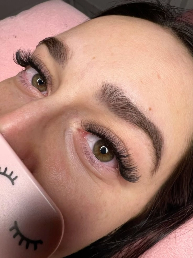 Remplissage de cils mixte