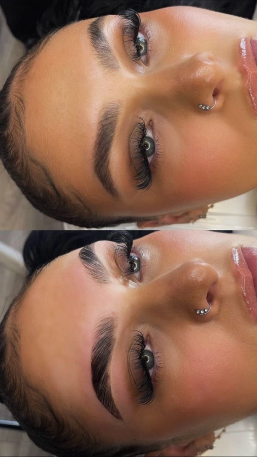 Browlift russe + teinture hybride