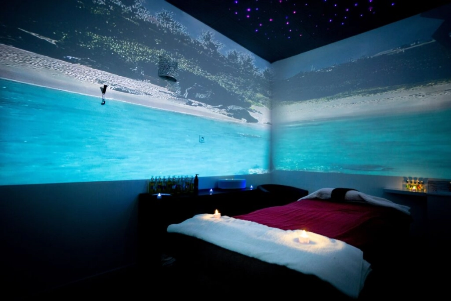 Espace détente suite privative solo