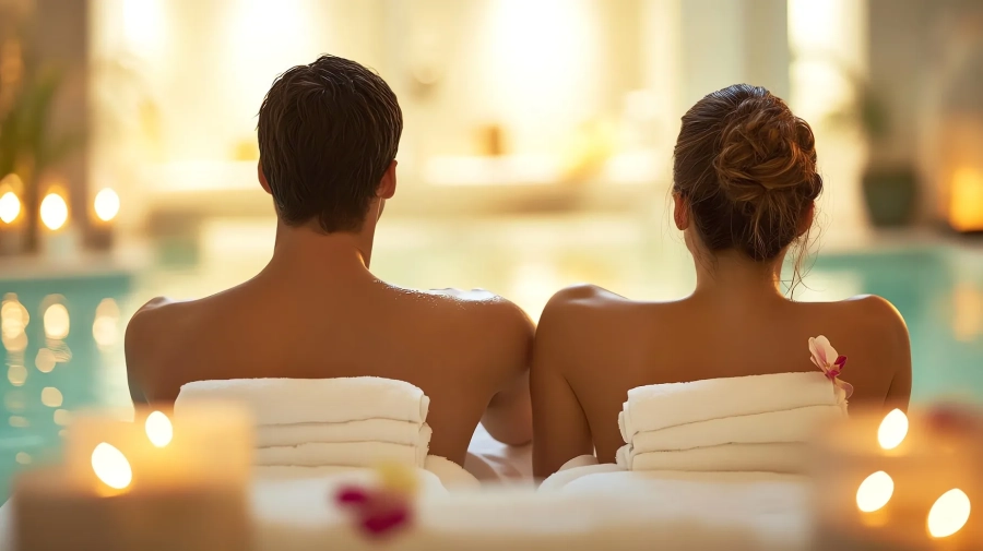 Spa en duo - Accès au Spa, 2 gommages et 2 massages de 30 min