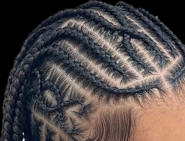 Motif + Tresse Knotless