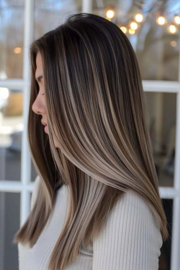 Femme - Balayage ou mèche coupe simple brush