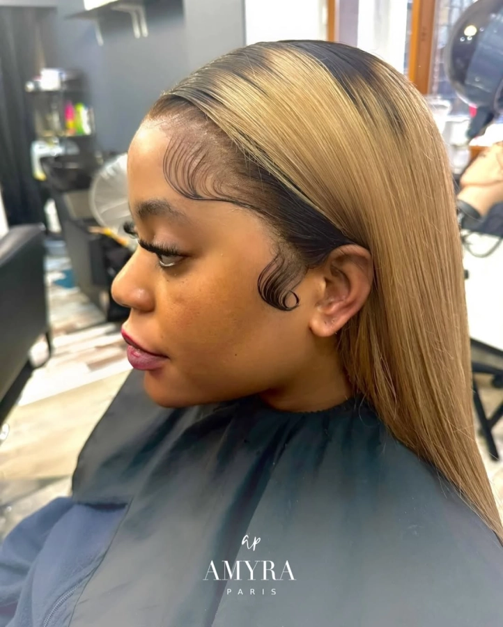 Pose de perruque lace déja porté et customisé