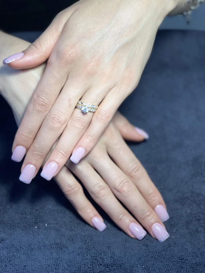 Pose de vernis French Normal + Limage