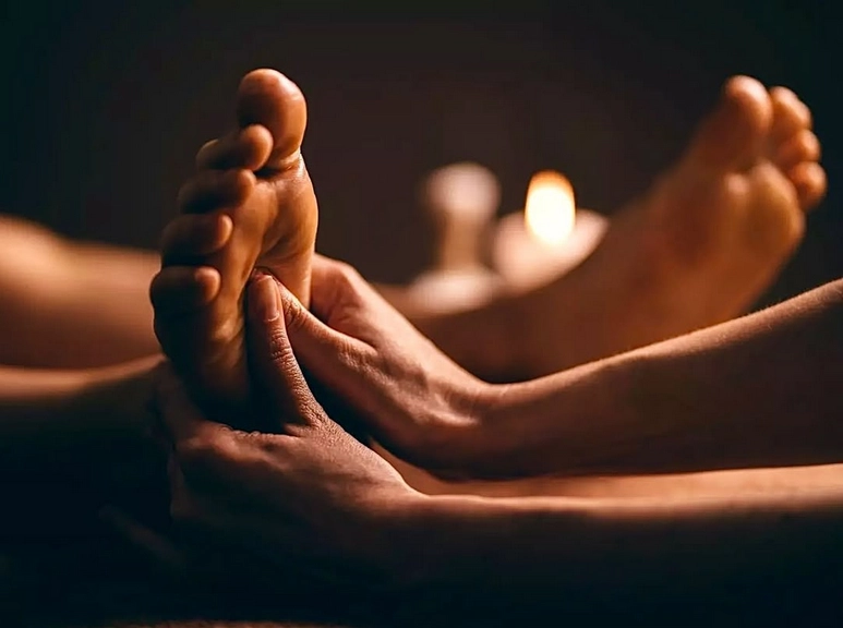 Massage plantaire