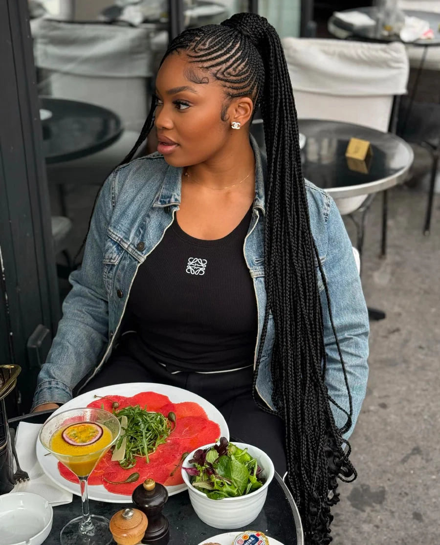 Malaïka Braids Ponytail