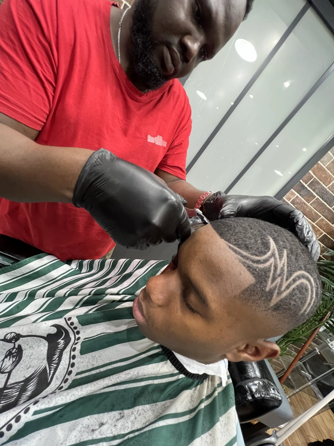 Homme - Coupe et dessin simple