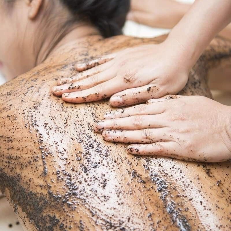 Gommage Douceur & massage signature Relaxant aux 4 Huiles Précieuses