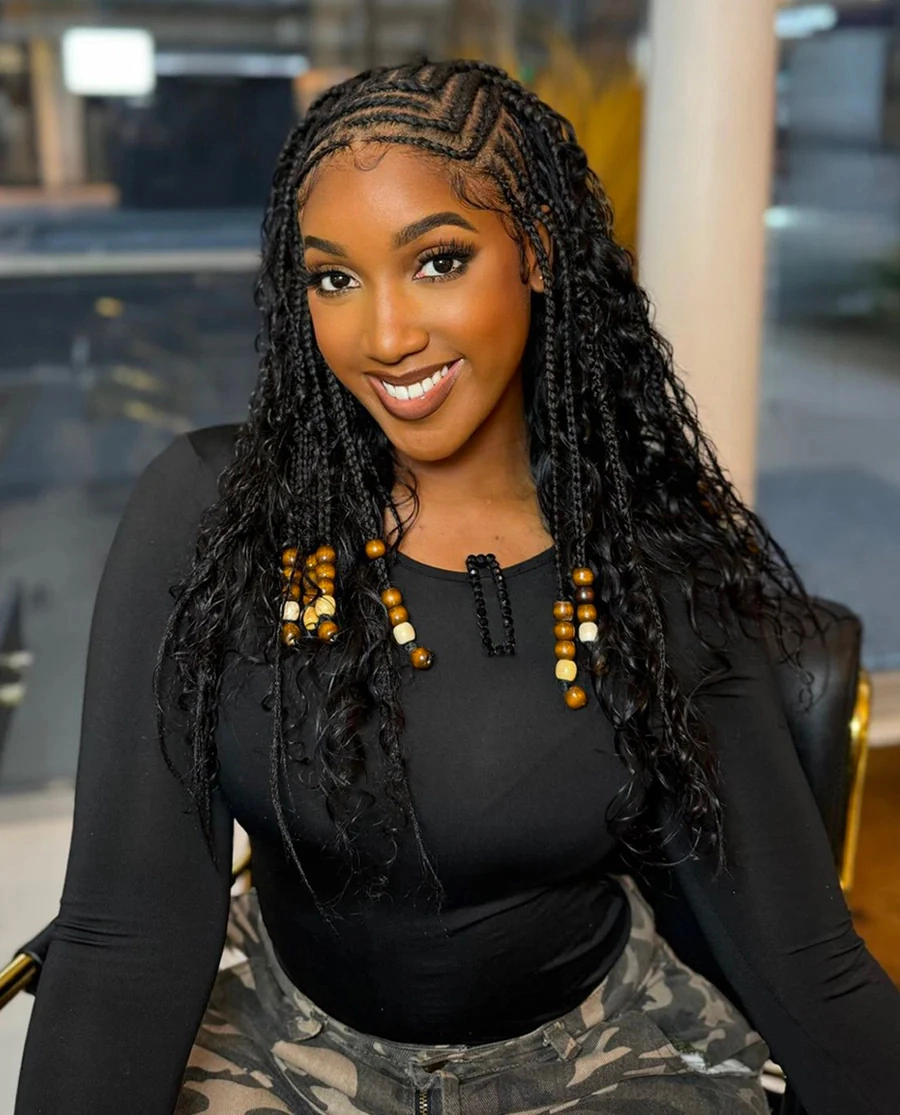 Demi-tête Lace Frontale