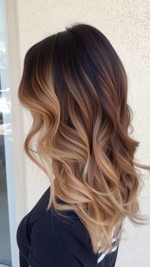 Balayage Ombré Hair cheveux court 