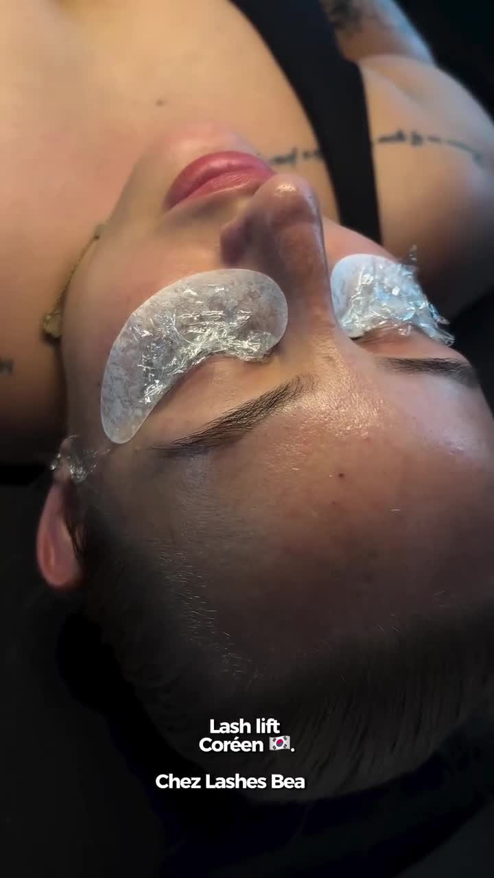 Rehaussement de cils coréen