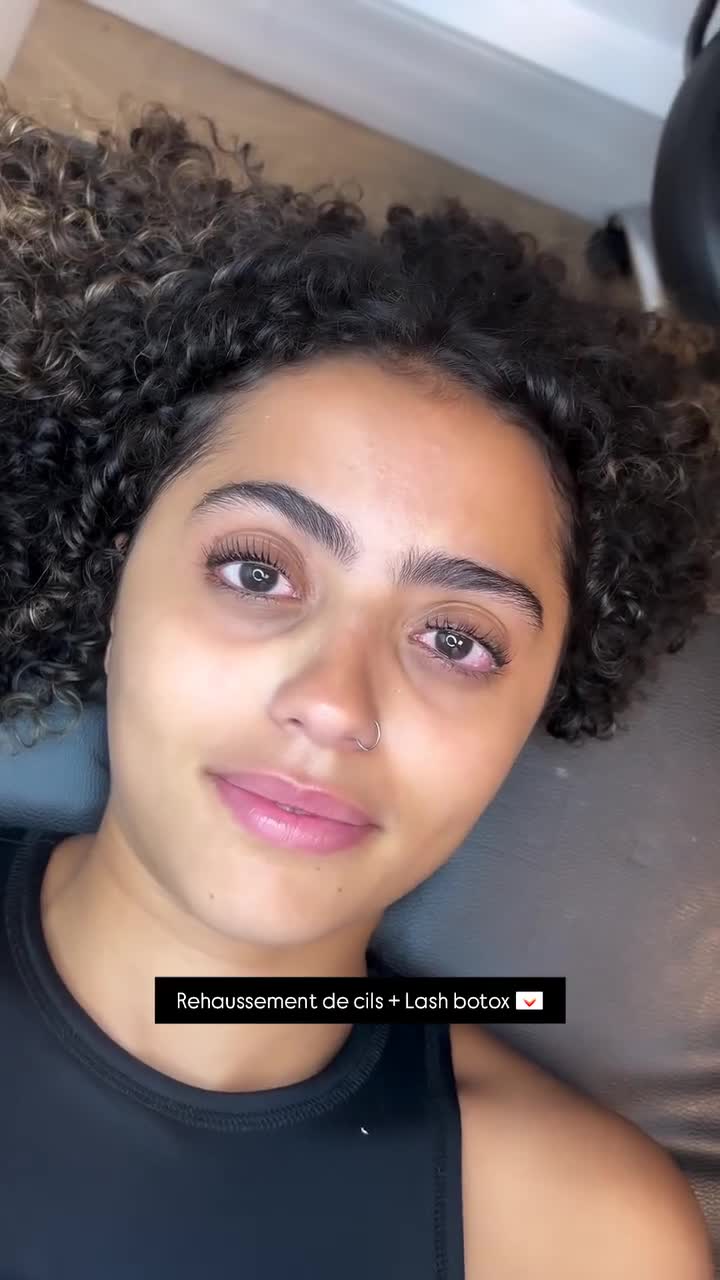 Rehaussement de cils & lash botox
