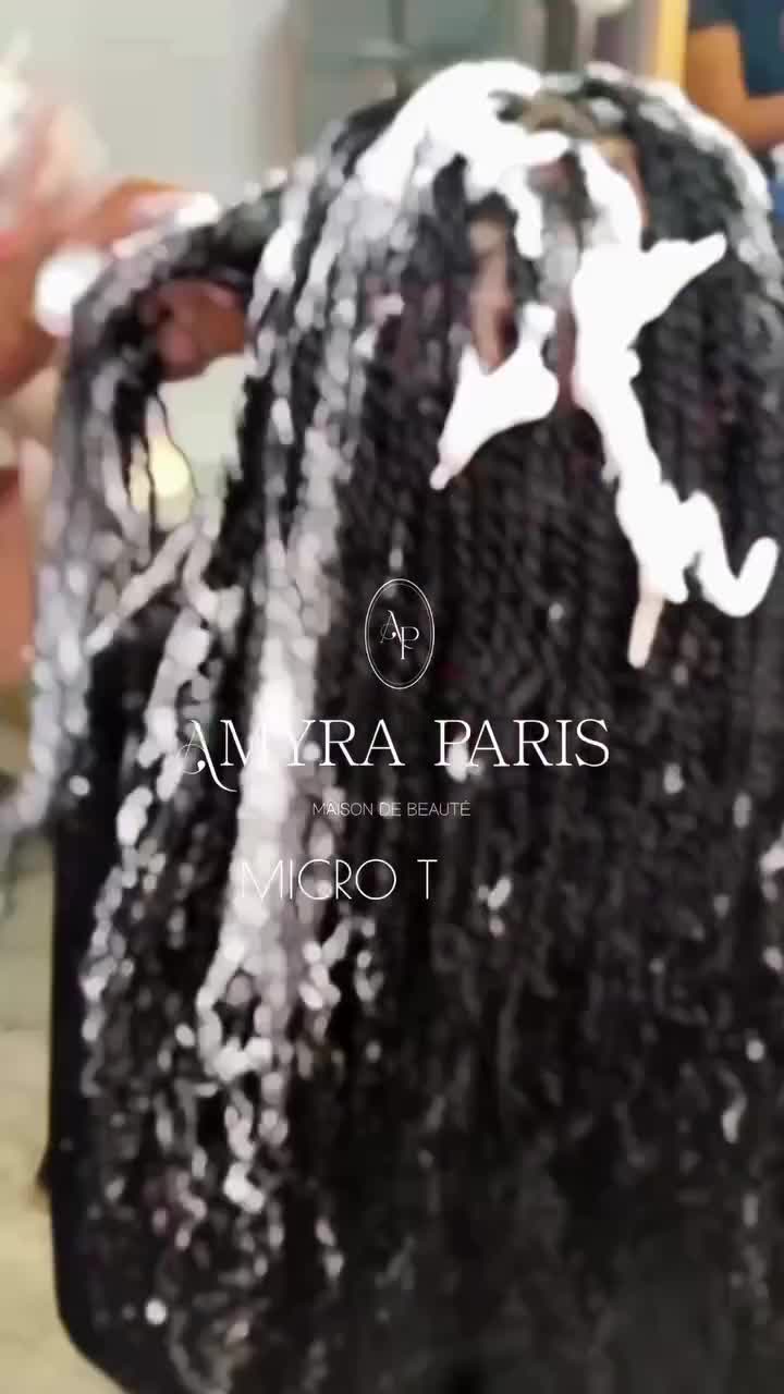 Mini twist avec mèche synthetique inclus 18 pouce