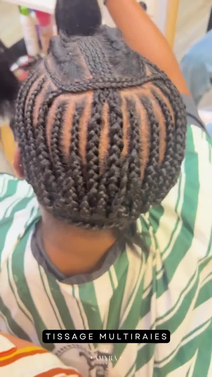 Tissage multie raie tissage meches deja utilisée