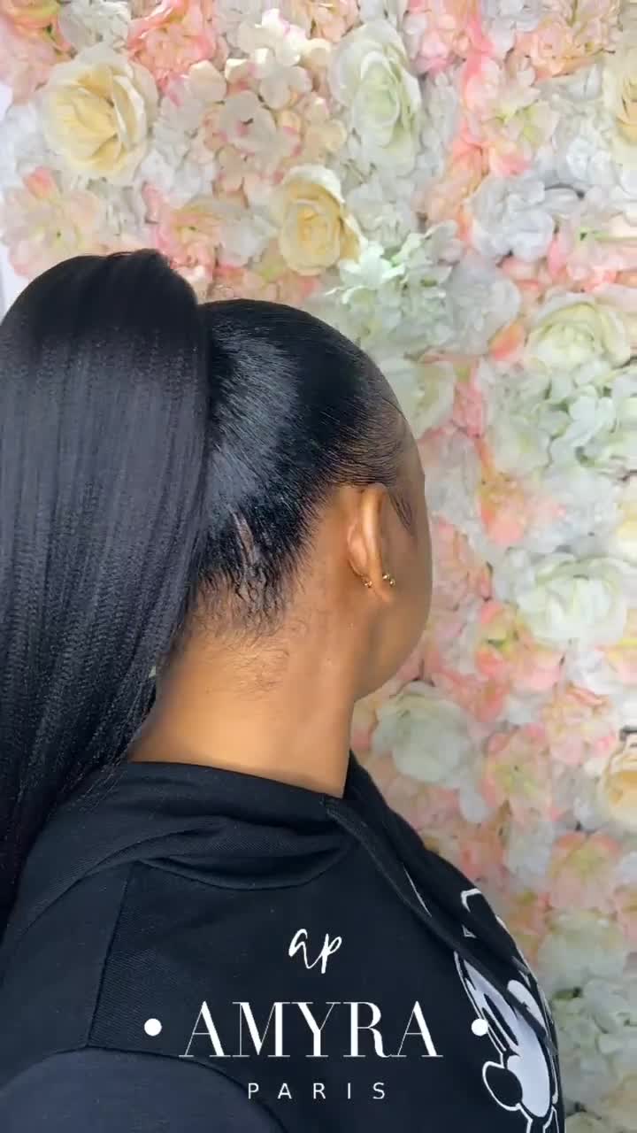 Ponytail lace frontal